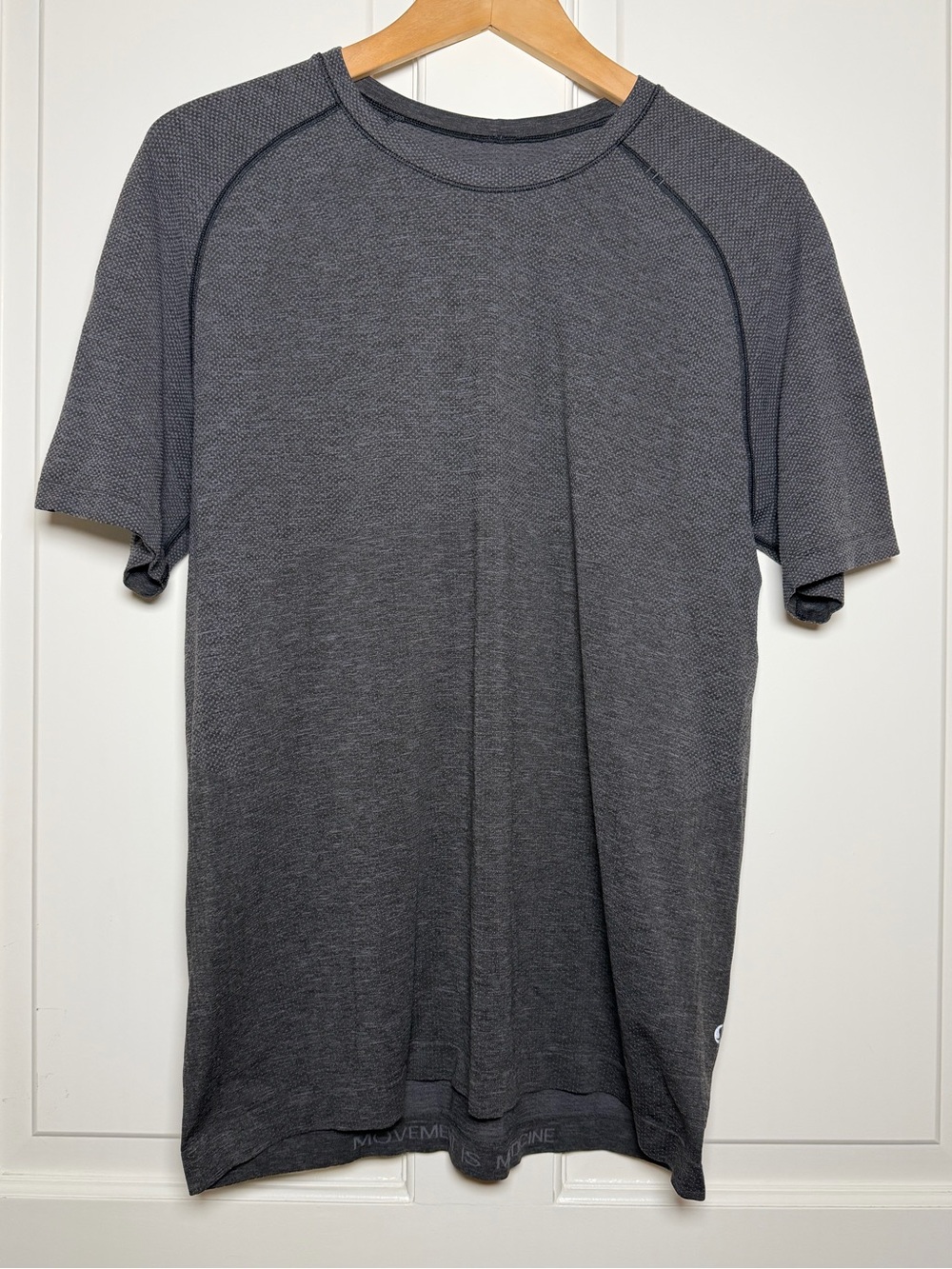 Lululemon Metal Vent Tech Short Sleeve Shirt Men’s M Charcoal Gray